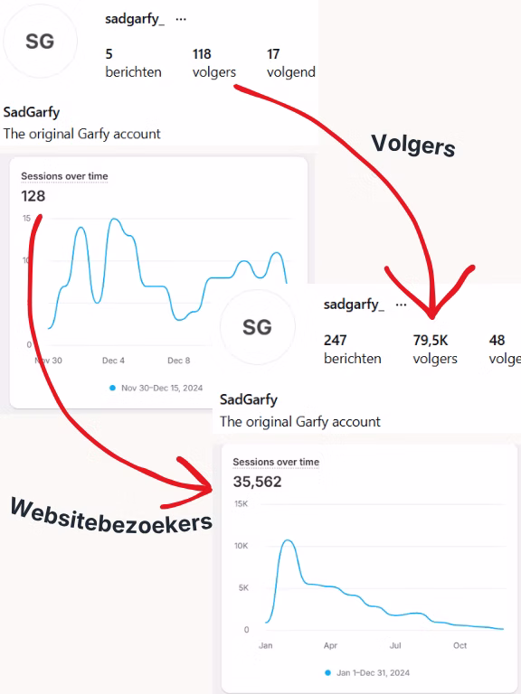 Sadgarfy resultaat